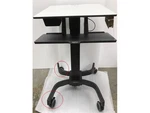 Ergotron Workfit-c Hd Single Monitor Mobile Rolling Standing Desk 24-216-085. Fixed Price $699.99.