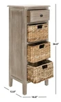 Safavieh Michaela Storage Unit, Reduced Price 2172783132 AMH5744E. Fixed Price $122.00.