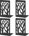 Vfine 4-PIECE Modern Metal For Shelves, Black Tree Books,. Fixed Price $14.99.