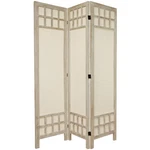 Red Lantern Oriental Furniture 5 1/2 Ft. Tall Window Pane Fabric Room Divider -. Fixed Price $153.45.
