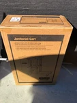 Carlisle JC1945S23 Polyethylene Short Platform Janitorial Cart 300 Lbs Capacity. Fixed Price $149.99.