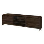 Benjara Maria Tv Stand Media Cabinet- 2 Drawer Shelves- Brown Wood 71 Inch. Fixed Price $300.87.