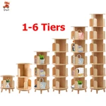360 Rotating Bookshelf Wood Bookcase Storage Freestanding Display Rack. Fixed Price $115.78.