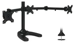 Triple Monitor 3 Mount Free Standing Grommet Bases. Fixed Price $197.15.