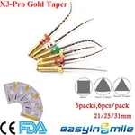 Easyinsmile Dental Endodontic Files G3-PRO Gold Taper Rotary Niti Root. Fixed Price $69.50.
