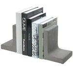 Modern L Shaped Concrete Gray Home Office Decorative Desktop Bookends. Fixed Price $36.99.