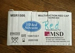 Med Stream MSR1500 Multi-function Red Cap For Port Picc Infusion Line Box Of 100. Fixed Price $30.00.
