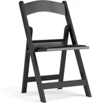 Hercules Series Folding Chair - Black Resin, 1000LB Capacity No Assembly. Fixed Price $74.69.