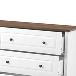 6 Storage Drawer Bedroom Wood Organizer Furniture White. Fixed Price $213.54.