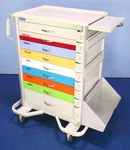 Armstrong Premier Aluminum Broselow Colorcode Cart Pediatric Crash. Fixed Price $1395.00.