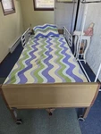 Invacare 53101IVC Hospital Bed With Side Rails And Wheels. Fixed Price $599.00.