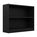 Bookcase Small Shelf Tier Adjustable Storage Cabinet Black WL12438 Bush Home. Fixed Price $179.99.