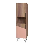Manhattan Comfort Beekman 5 Shelves Engineered Wood Bookcase Brown/pink. Fixed Price $306.32.