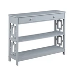 Convenience Concepts Town Square 1 Drawer Console Table. Fixed Price $147.98.