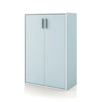 Homes: Inside + Out Apexa 3-TIER Stackable Wood Bookcase Doors. Fixed Price $101.59.