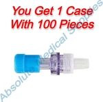 *100-PIECES* B. Braun Normally Closed Check Valve Sterile 415062. Fixed Price $89.99.