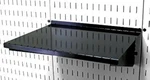 Shelf 12IN Deep Pegboard Assembly And Slotted Tool - Black. Fixed Price $51.95.