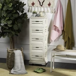 Safavieh Sarina 5-DRAWER Cabinet Distressed Cream. Fixed Price $209.28.