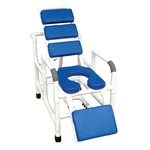 Mjm International Reclining Shower Chair Blue Total Padding. Fixed Price $480.87.