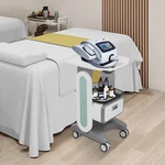 Mobile Medical Trolley Cart Rolling W/ 1 Drawer & 2 Tray 4* Universal Wheel. Fixed Price $201.85.