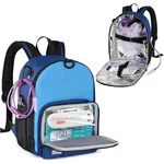 Durable Feeding Tube Backpack - Fits Enteralite & Kangaroo Joey Blue. Fixed Price $49.69.