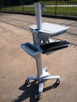 Ergotron SV43-1310-01 Styleview Cart Wheels Used No Key. Fixed Price $590.00.