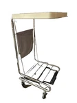 Medline Hands Free Hamper Stand/ Waste Basket. With Foot Pedal Wheels!!!. Fixed Price $49.99.
