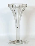 Large Antique/vintage Glass Shelf Riser Pedestal Stand General Store Display 15". Fixed Price $79.99.