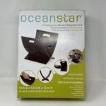 Oceanstar Contemporary Wooden Magazine Rack M1170. Fixed Price $34.99.
