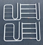 Set Of 2 Lumex Liberty Half No Gap Bed Rail GF6590BH-1. Fixed Price $68.00.