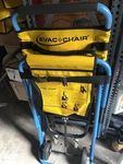 Evac Chair 300H (MK4) - 400LBS Blue Yellow Emergency Stair Lift. Fixed Price $295.00.
