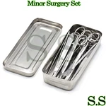Set Of 13 Pieces Basic Minor Surgery Kit Steel Box Surgical Instrument DS-1290. Fixed Price $48.00.