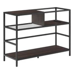 Crosley Furniture Provo Modern Wood Record Storage Console In Black/brown. Fixed Price $233.67.