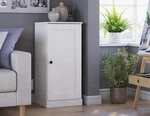Palace Imports 100% Solid Wood 3-SHELF 16.5" Bookcase, Shaker Door. Fixed Price $271.59.