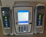Alaris 8015 With 2 8100 Modules. Fixed Price $450.00.