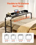 Vevor Overbed Table, Mobile Side With 4 Wheels (2 Brakes) And Pow. Fixed Price $165.90.