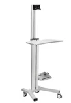 Global Mobile Height Adjustable Workstation 670060 W/cpu & Monitor 670065 670064. Fixed Price $349.95.