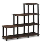 Furinno Turn-n-tube Engineered Wood Ladder Space Shelf Walnut/brown. Fixed Price $79.19.