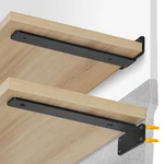 Shelf 12 X 4 1.6 Pcs Heavy Duty Floating Brackets. Fixed Price $19.79.