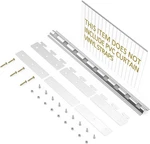 Strip Curtain Hardware - Universal Hanger Mounting Brackets For Plastic. Fixed Price $41.95.