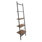 Decmode 20" X 77" Brown Wood 4-TIER Shelving Unit, 1-PIECE. Fixed Price $110.68.