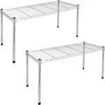 Deluxe 1-TIER Shelving Unit 29.92 W 13.78 14.96 Steel Organizer. Fixed Price $62.68.