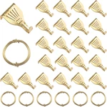 Picture Hanging Kit 26PCS Rail Hooks With Roll 3M Wires Brass. Fixed Price $39.77.