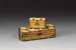 VN161 Wooden Ammunition & Weapons Crates (natural Wood) By King And Country. Fixed Price $22.00.