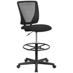 Flash Furniture Ergonomic Mid Back Mesh Swivel Drafting Stool Black. Fixed Price $157.99.