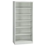 Tennsco BC18-84 Grey BOOKCASE,84 In H,light Gray 9TE60. Fixed Price $523.04.