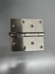 4" Square Corner Satin Nickle Door Hinges 162 Pcs.. Fixed Price $40.00.