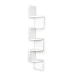 Danya B. XF11035W Large Decorative 5-TIER Corner Floating Wall Mount Shelving. Fixed Price $54.14.