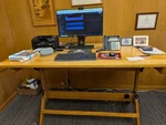 Antique Hamilton Drafting Table. Totally Refurbished. 72 Inch 42" Deep.. Fixed Price $550.00.