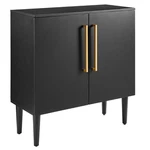 Crosley Furniture Everett Wood Accent Cabinet Matte Black. Fixed Price $248.62.